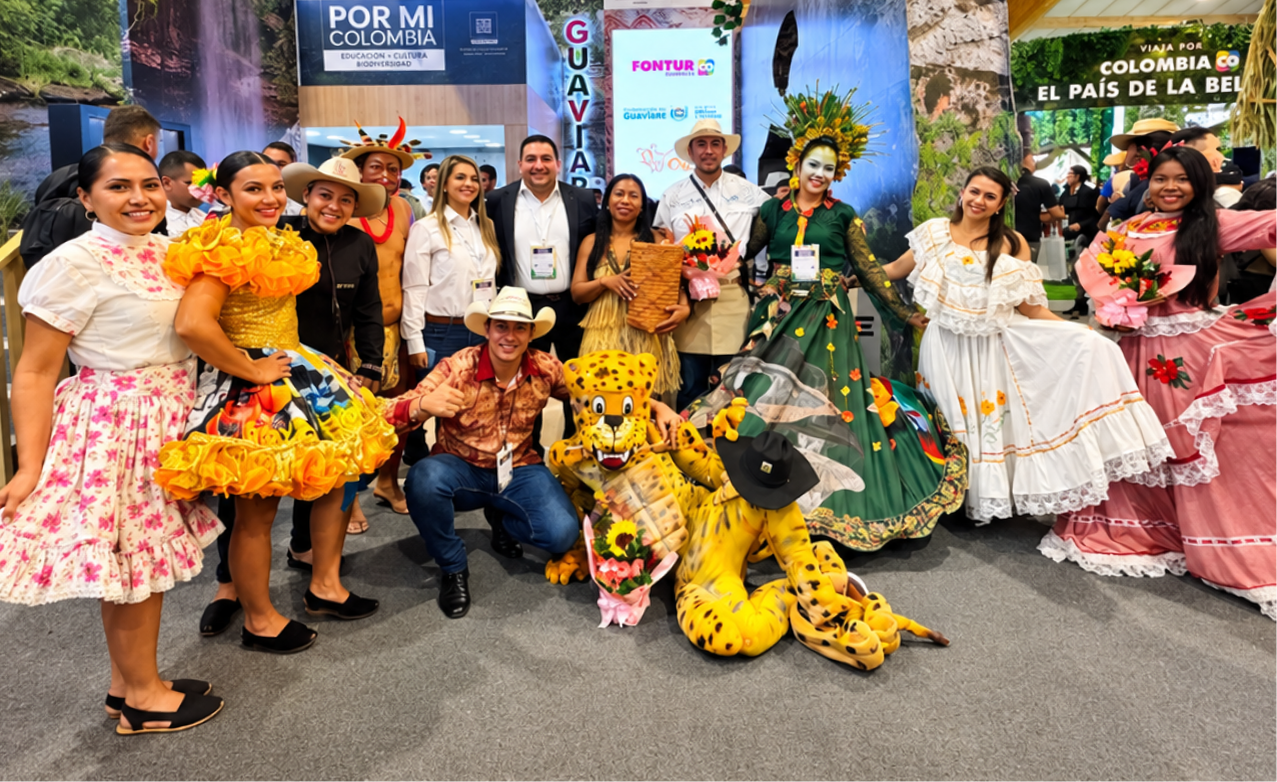 Participantes de Guaviare Soul en la Feria de Turismo ANATO